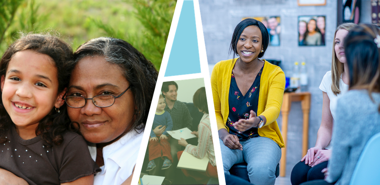 An image of collage of different families